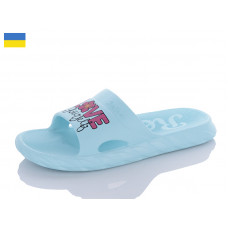 Шлепанцы Dago Гіпаніс Ж68 св.бірюзовий