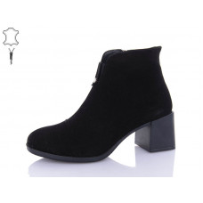 Ботинки Qq Shoes 641-1 зм-black