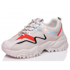 Кроссовки Gratis NF02 WHITE-ORANGE(35-39)