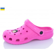 Кроксы Inblu SV18 малиновий