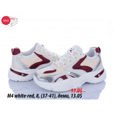 Кроссовки Sindikat M4 white-red