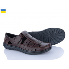 Туфли Kindzer Kluchkovskyy Б9 коричневий