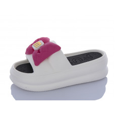 Шлепанцы Qq Shoes 8508white