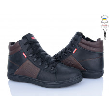 Ботинки Alex Bens 15 L-M чор-коричневий