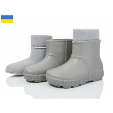 Сапоги Demur 662 сірий-2025
