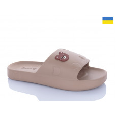 Шлепанцы Dago Олімп Ж109 мокко