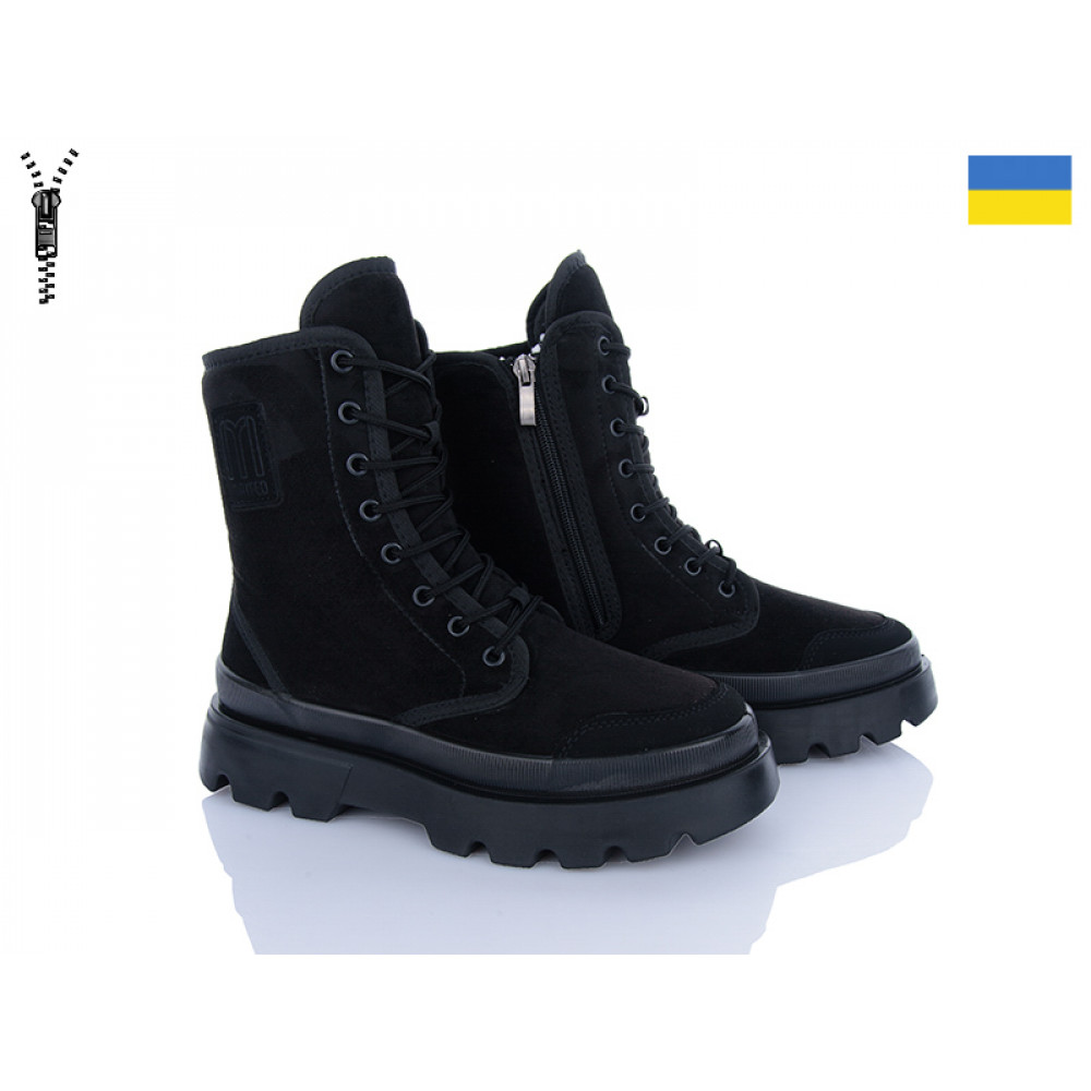 Ботинки Lvovbaza Progress 5406-1 фліс чорний Ботинки Lvovbaza Progress 5406-1 фліс чорний