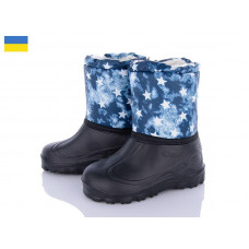 Сапоги Demur СПП Зірки сірий-2025