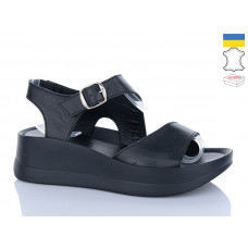 Босоножки Garti 2138 чорний шкіра