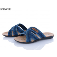 Шлепанцы Spencer 3310 джинс