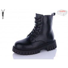 Ботинки Qq Shoes 5235 all black