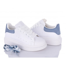 Кроссовки Violeta 20-657 white-d.blue