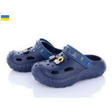 Кроксы Golden Lion 333 т.синій