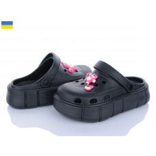 Кроксы Roks 152-9011 чорний