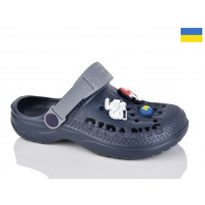 Кроксы Demur CC009 т.синій