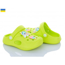 Кроксы Inblu 411 салатовий