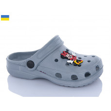 Кроксы Inblu 017 сірий
