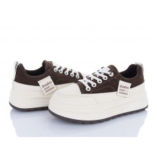 Кроссовки Clibee F2813 brown