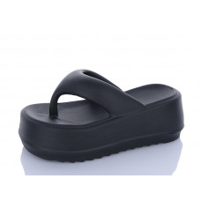 Шлепанцы Qq Shoes 5107 black