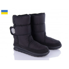 Дутики Favorit G112-8 чорний