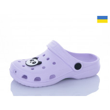 Кроксы Sanlin2 017 м'які св.бузковий