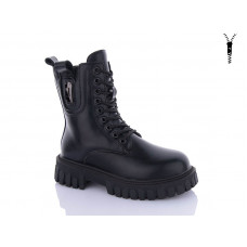 Ботинки Qq Shoes 5223 black