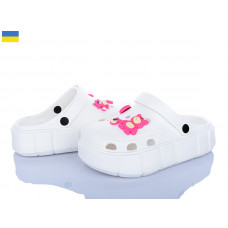 Кроксы Roks 152-9011 білий