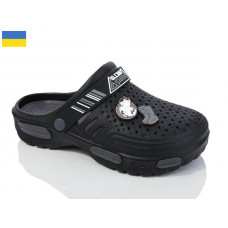 Кроксы Demur DS118 чорний
