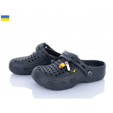Кроксы Alex 10-11 чорний