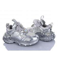 Кроссовки Clibee AD866530-1 silver