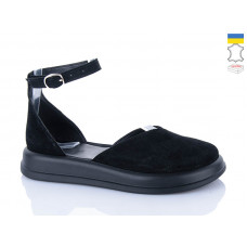Туфли Sali 2225 чорний з чор-п.