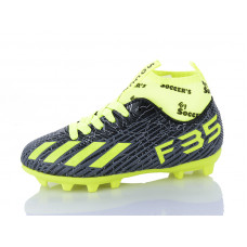 Спорт Vs Crampon Soccers 002 black-green (31-35)