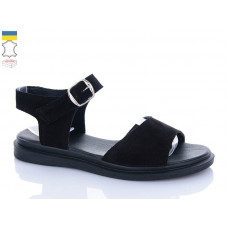 Босоножки Garti 140 чорний замш