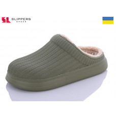 Галоши Slipers 7003 оливковий