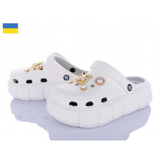 Кроксы Roks 152-7 білий