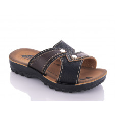 Шлепанцы Demur 709 black-brown (24-30)