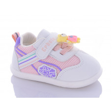 Кроссовки Comfort-Baby 6617 (11.5-13.5 см) б-рожевий