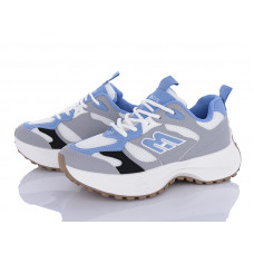 Кроссовки Violeta 136-33 white-blue