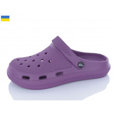 Кроксы Inblu C98 фіолетовий