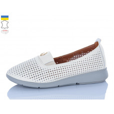 Туфли Sali 012-39 бежевий сір-п.