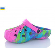 Кроксы Inblu SV16 папуга-рожевий