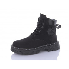 Ботинки Qq Shoes D001 black