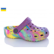 Кроксы Inblu M3 папуга фіолетовий