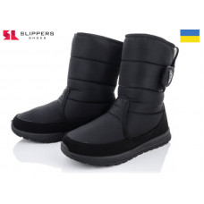 Дутики Slipers 4232 чорний