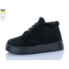 Ботинки Sali 2501 чорнийз чор-п.зима
