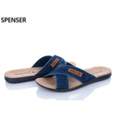 Шлепанцы Spencer 0301Б джинс батал