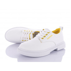 Туфли Violeta 169-13 white-yellow