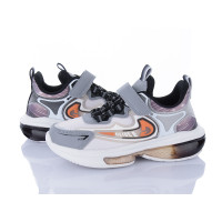 Кроссовки Цветик LC994 grey-orange