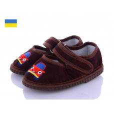 Тапочки Slipers Глазки коричневый