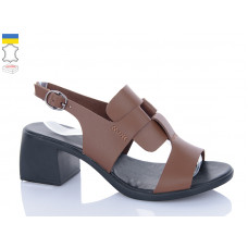 Босоножки Sali 160 карамель чор-п.